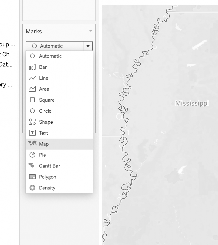 Changing from symbol to fill map